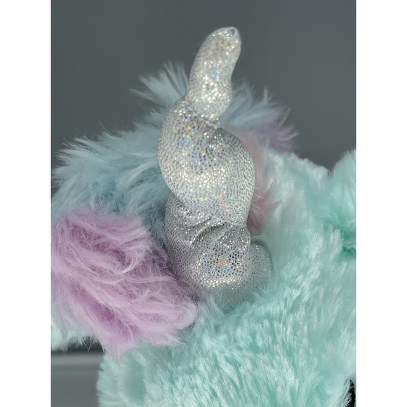 FAO Schwarz 15" Pink Unicorn Plush Stuffed Anima with LED Lights & Sungs - Picture 4 of 16